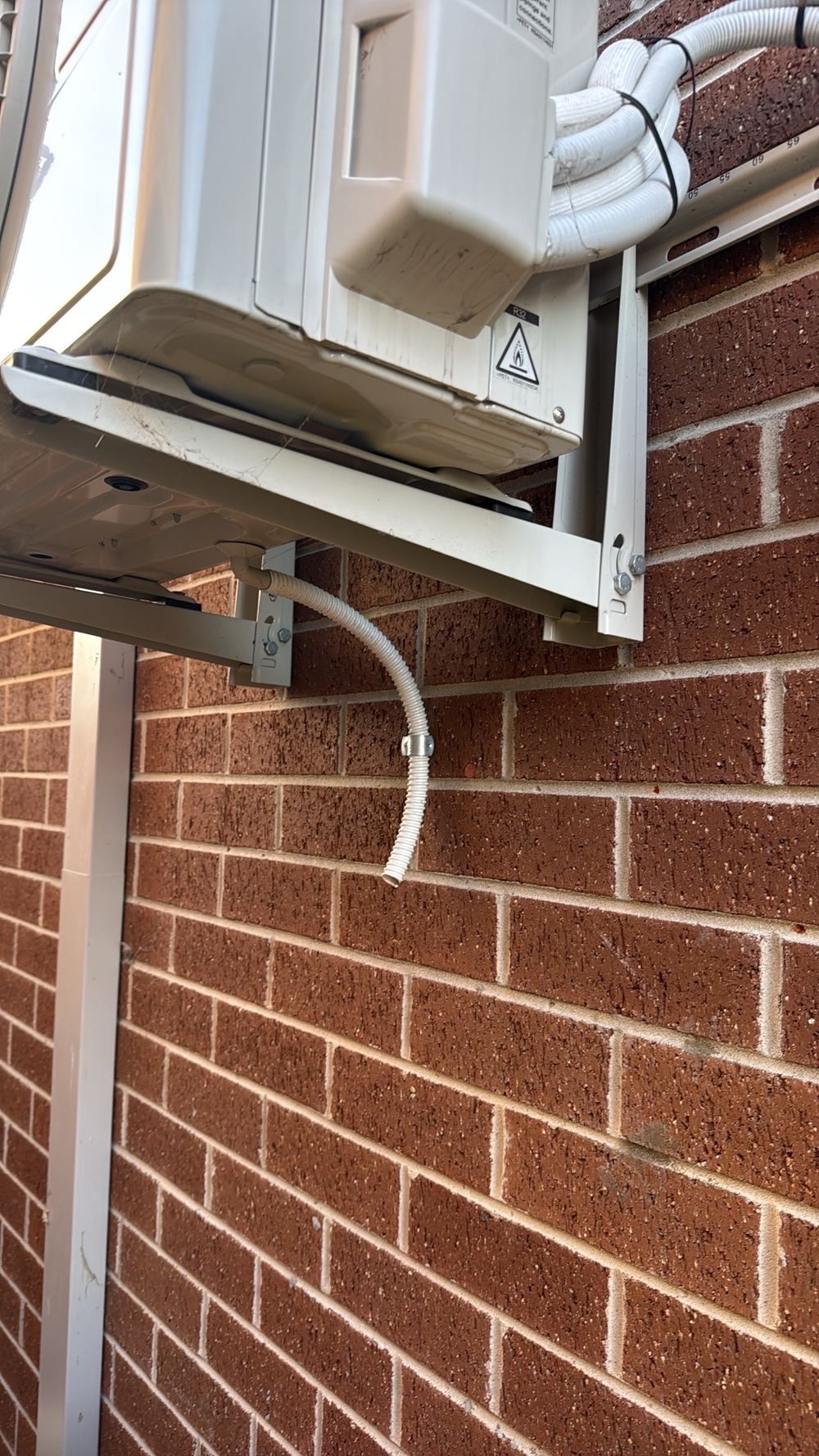 A second conducive condition, the kind of spot that draws termites to a wall, found during a building and pest inspection in Officer