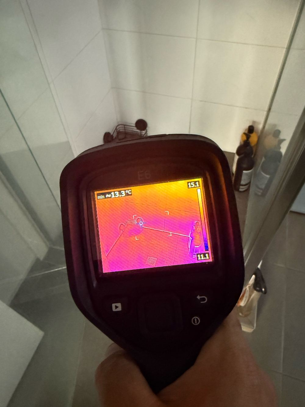 Tracing water in an Officer home without opening walls
